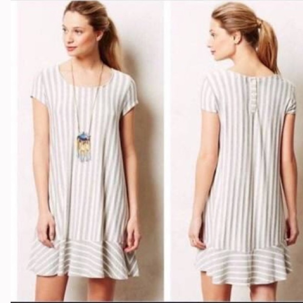 NWOT Anthropologie • Puella Swing Stripe Dress • LP